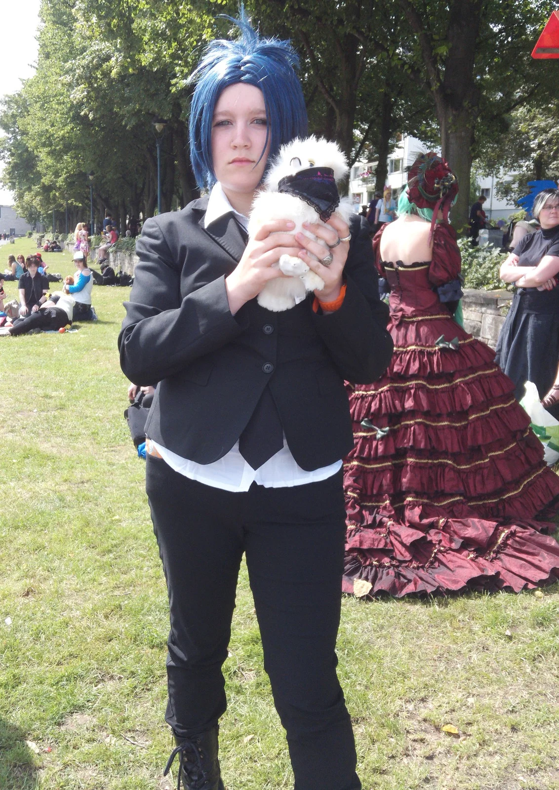 Cosplay-Cover: Mukuro (Anzug)