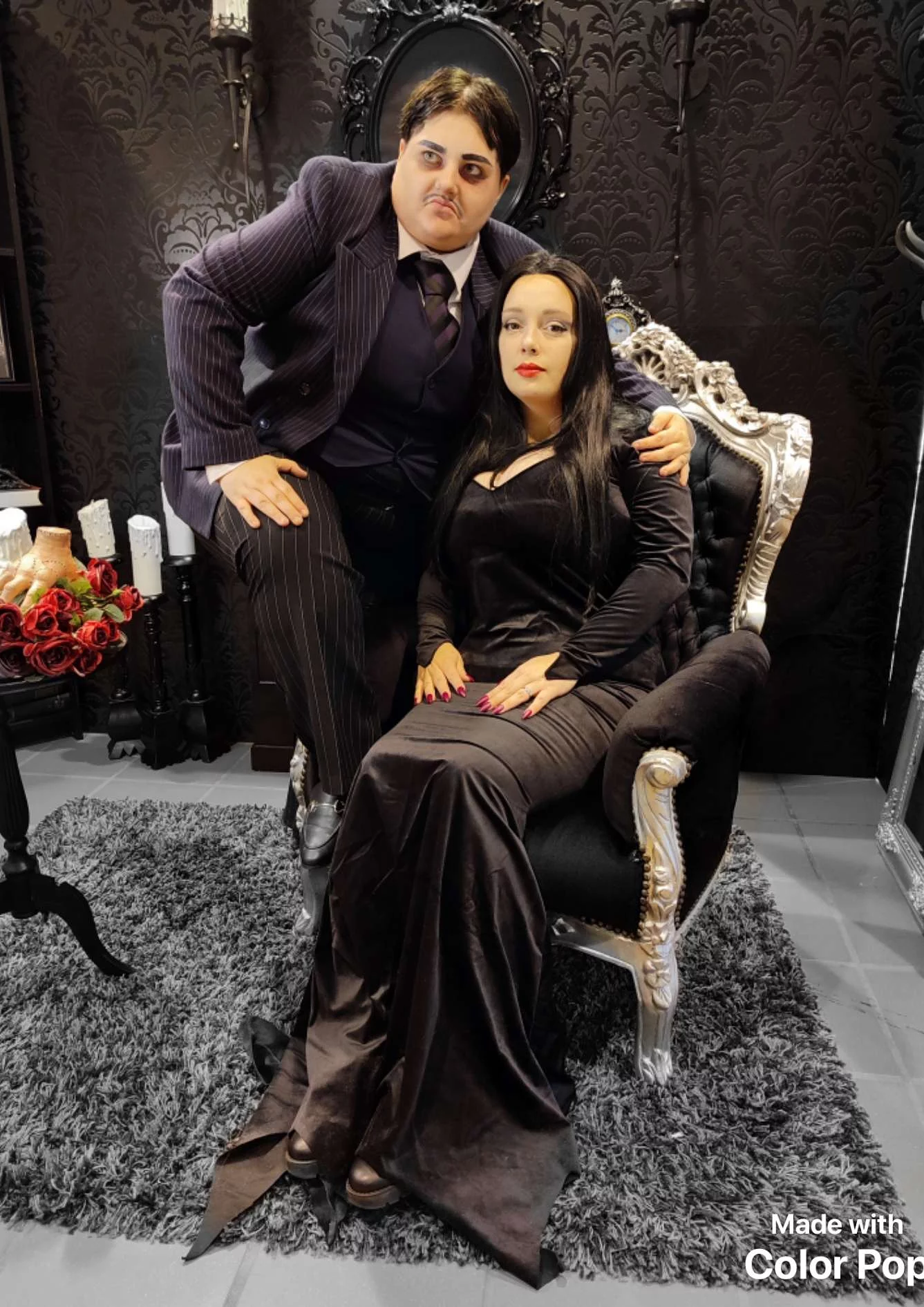 Cosplay-Cover: Morticia Addams