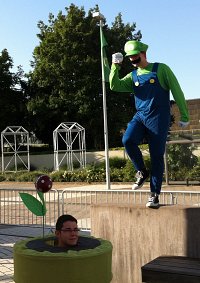 Cosplay-Cover: Luigi