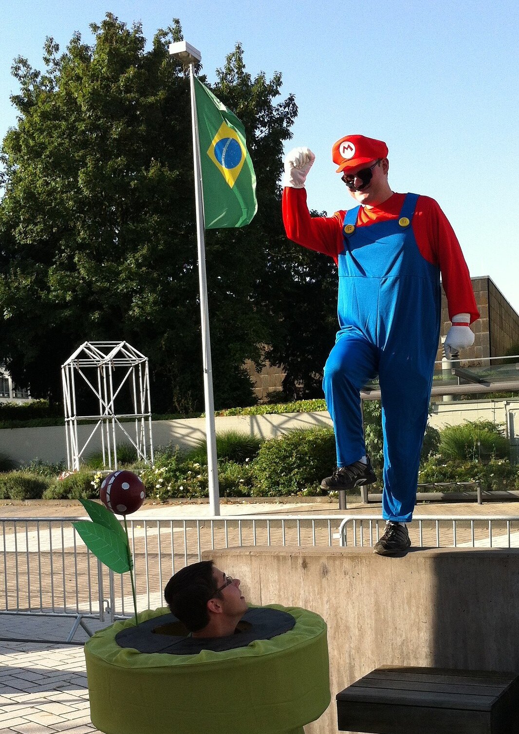 Cosplay-Cover: Mario