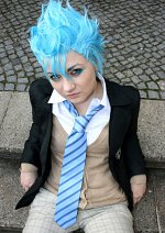 Cosplay-Cover: Grimmjow Jaegerjaquez (Schuluniform - Fanart)