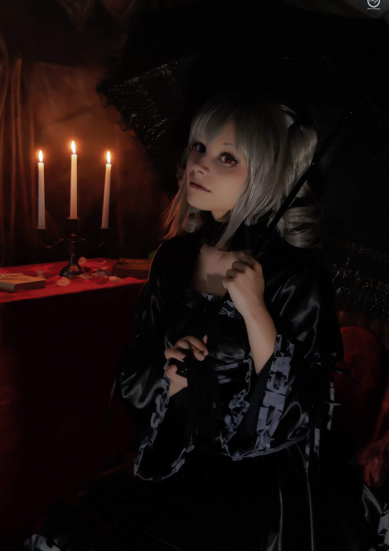 Cosplay-Cover: Ranko Kanzaki (神崎蘭子) ✢ Black Dress