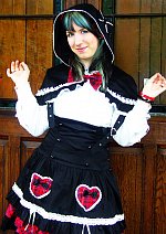 Cosplay-Cover: ~BlackWhiteRed *Checked* Pattern Lolita~  