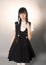 Cosplay-Cover: black and white casual lolita