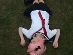 Cosplay-Cover: Sakura Haruno (Schuluniform)