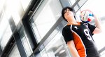 Cosplay-Cover: Tobio Kageyama (Karasuno Trikot)