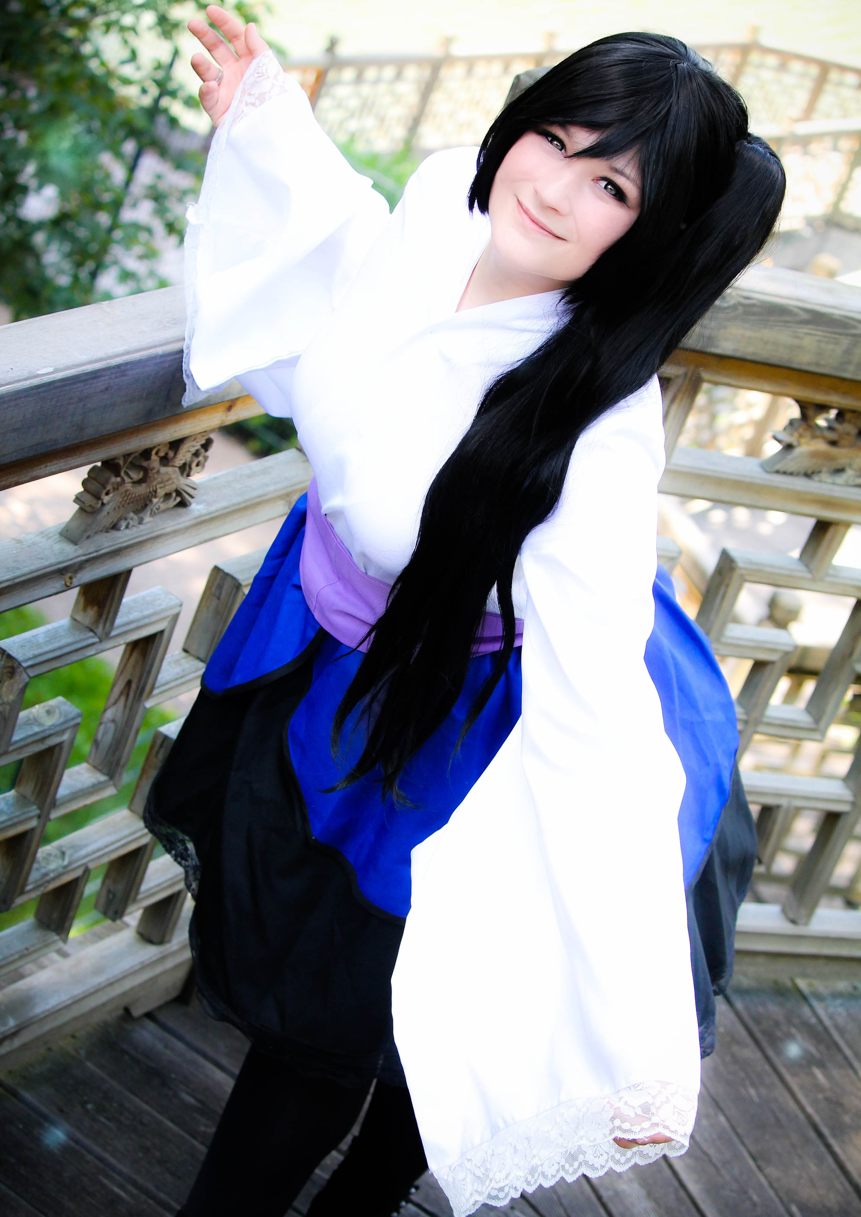 Cosplay-Cover: Sasuke Uchiha (Female Kimono Dress)