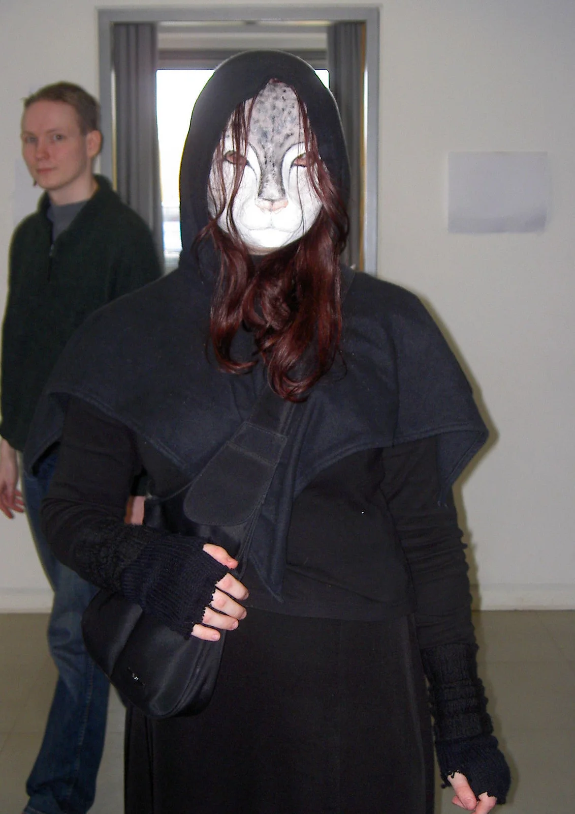 Cosplay-Cover: sie selbst MIT Maske