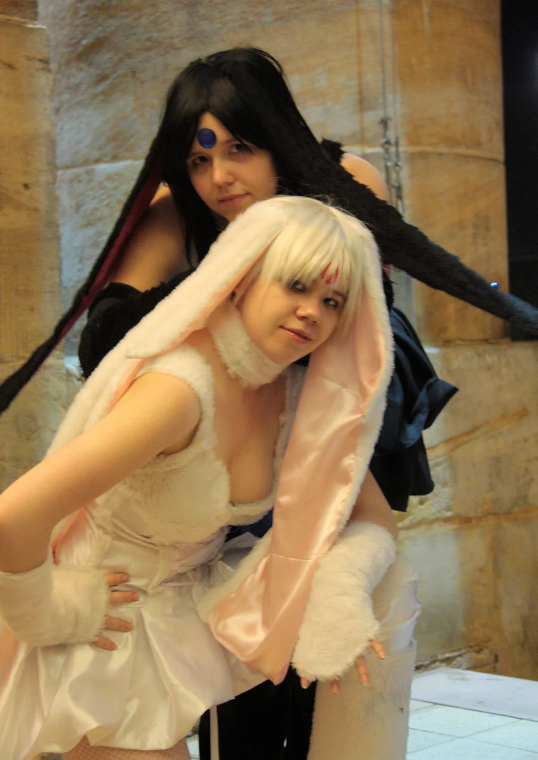Cosplay-Cover: Mokona (weiß)