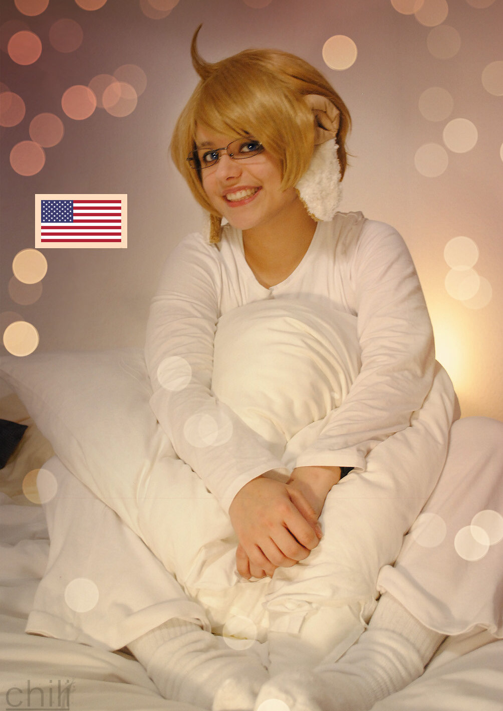 Cosplay-Cover: America (Alfred F. Jones) ★ Hitsuji de Oyasumi