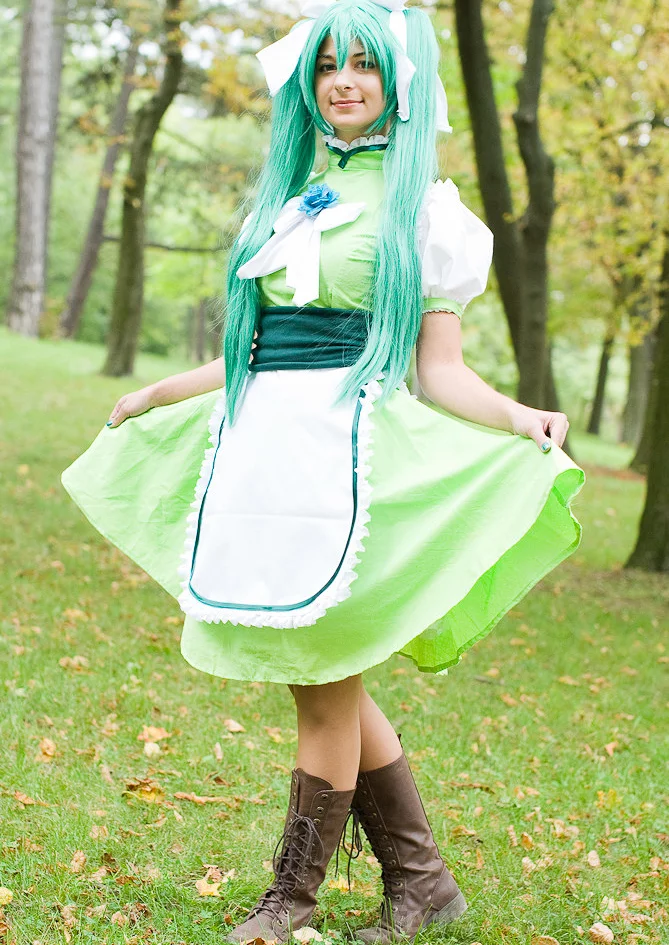 Cosplay-Cover: Miku Hatsune (Hitobashira no Arisu)