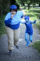 Cosplay-Cover: Lloyd ,,Schwein,, (The Raccoons)