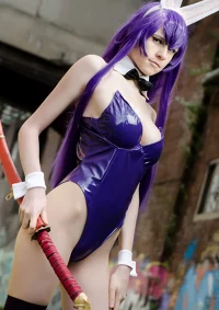 Cosplay-Cover: Saeko Busujima [Bunnysuit]