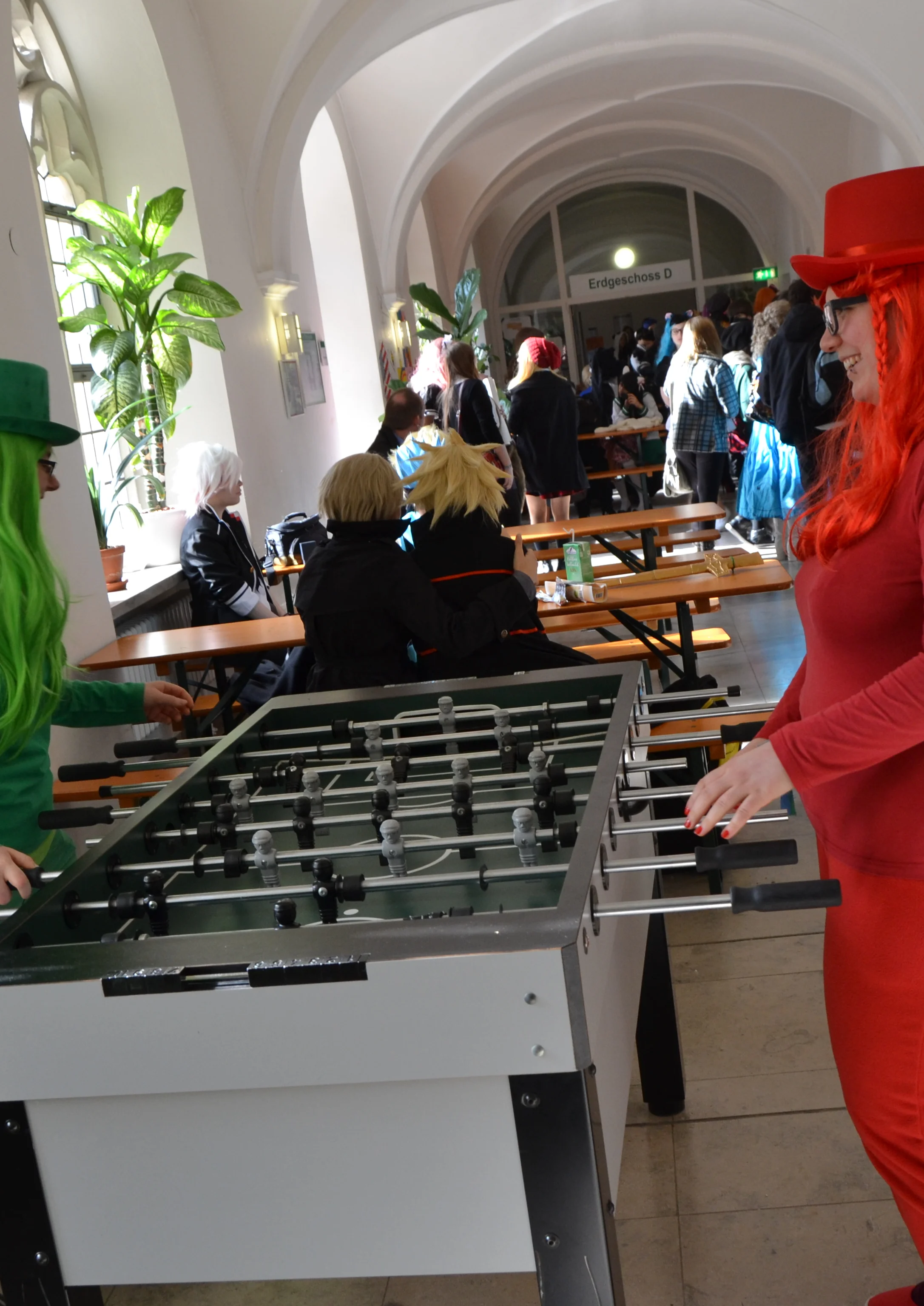 Cosplay-Cover: Rotes Ampelmännchen
