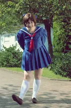 Cosplay-Cover: Kazuha Touyama [Schuluniform]