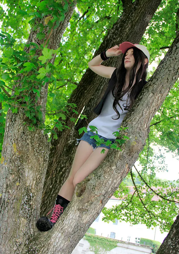Cosplay-Cover: White ♪ Touko