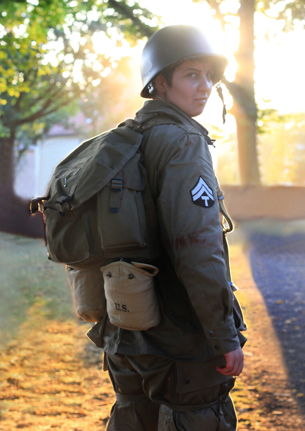 Cosplay-Cover: Doc Eugene G. Roe [Band of Brothers]