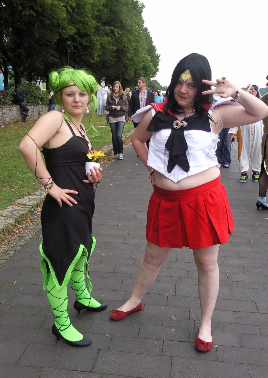 Cosplay-Cover: Sailor Mars ( Artbook Version )