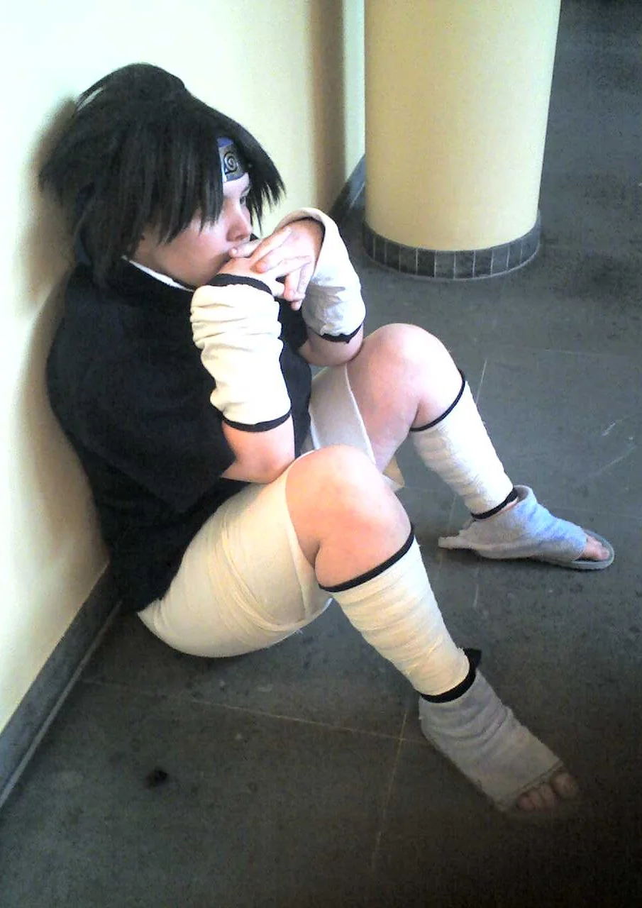 Cosplay-Cover: Sasuke Uchiha ( Genin Version )