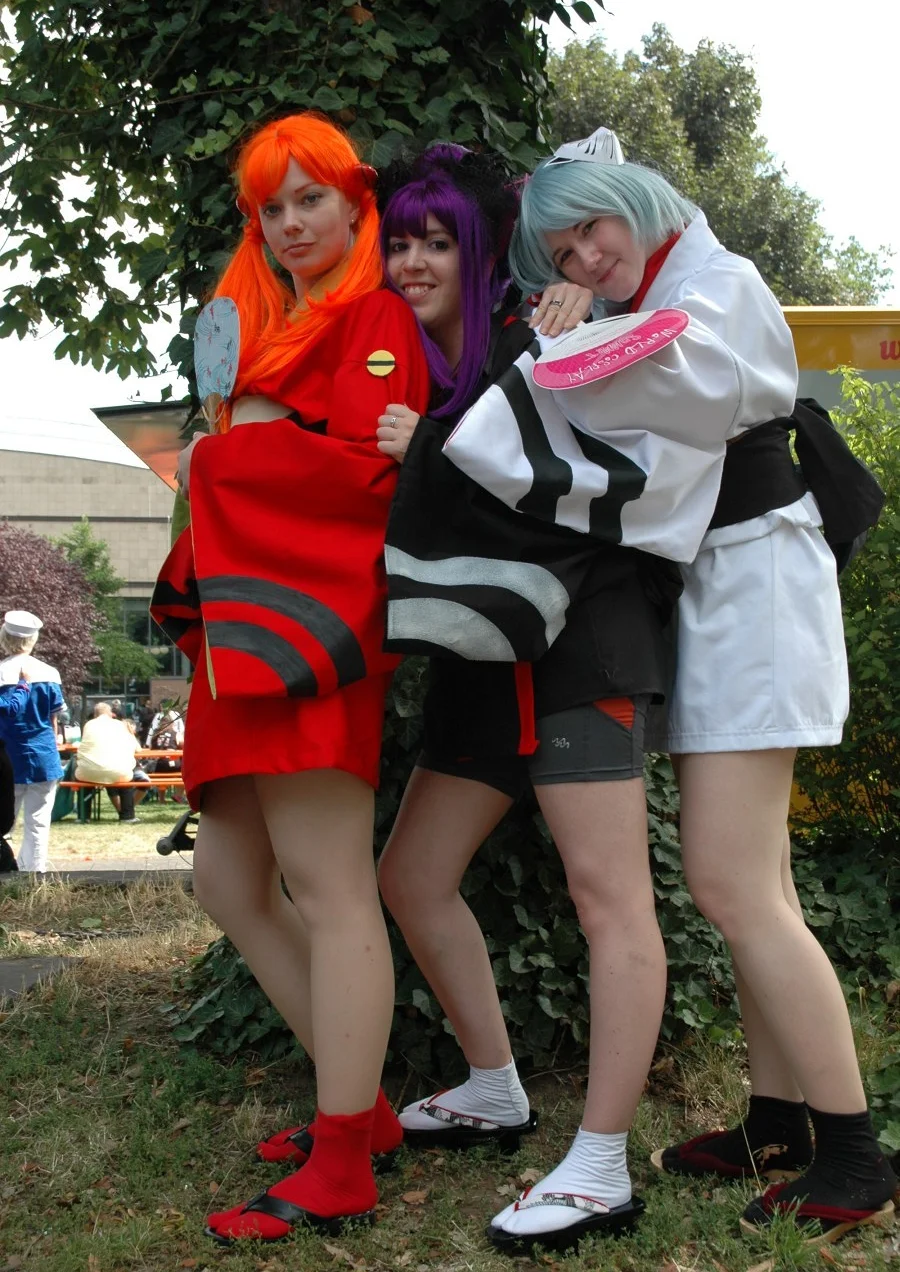 Cosplay-Cover: Rei Ayanami - Festival Kimono