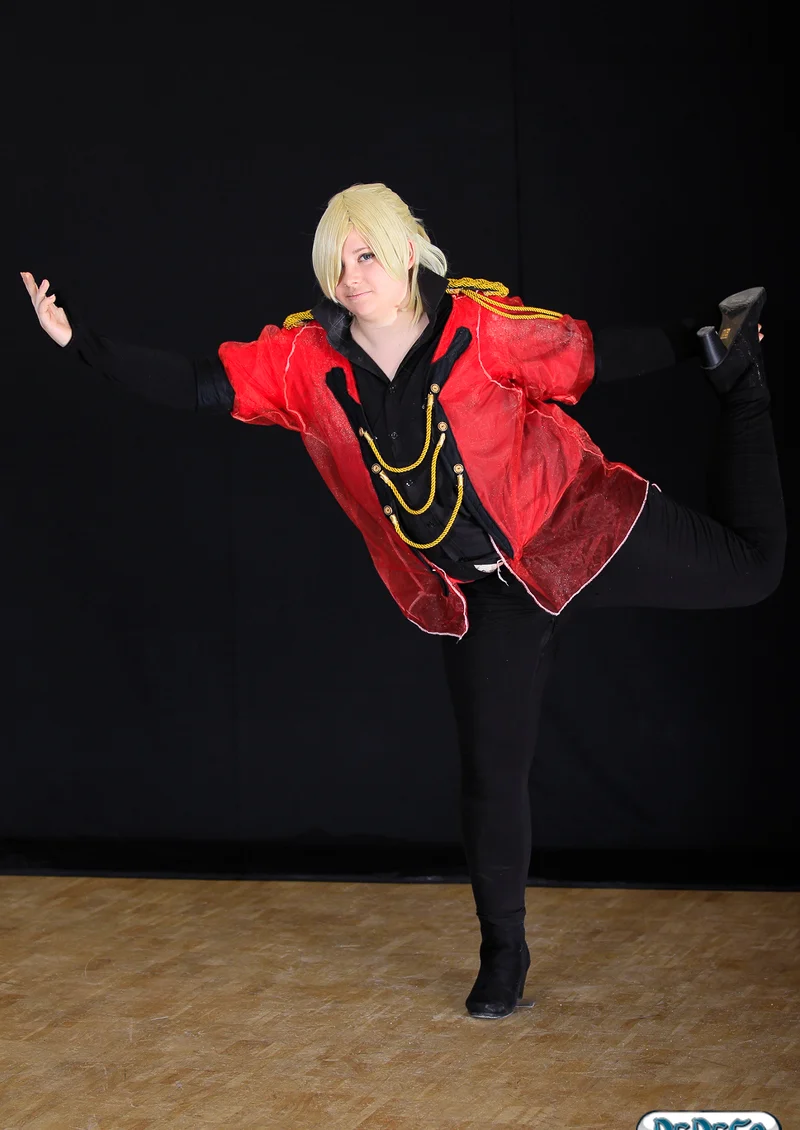 Cosplay-Cover: Yuri Plisetsky (Rote Kür)
