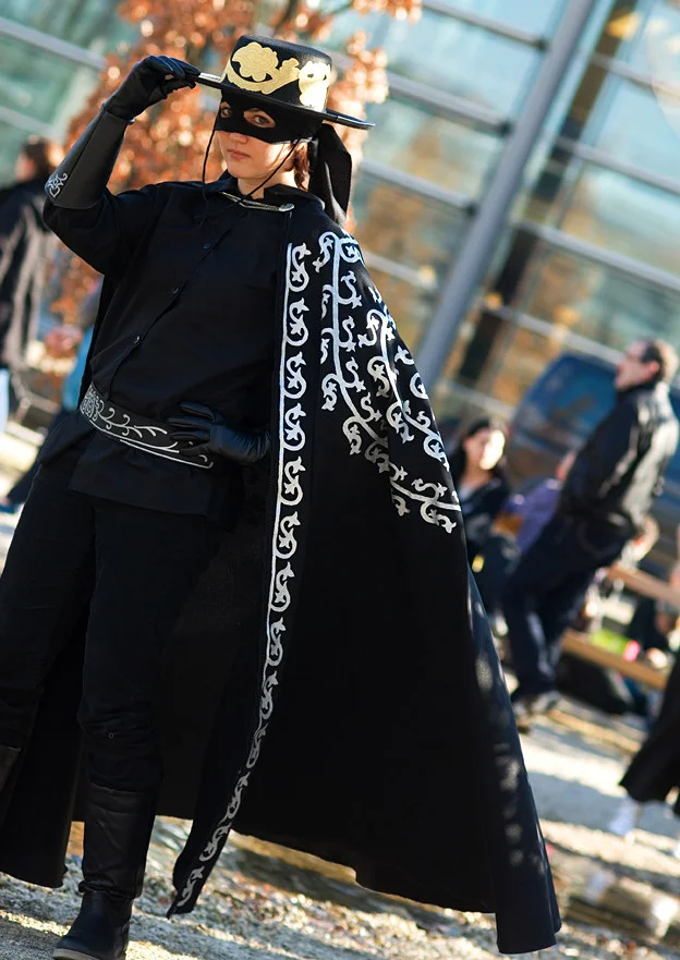 Cosplay-Cover: Zorro (aus "The Mask of Zorro")