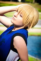 Cosplay-Cover: Kise Ryouta (Blue Kaijo Jersey)