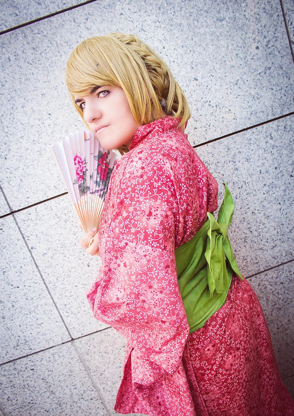 Cosplay-Cover: Hanayo Koizumi [Sommer Kimono Version]