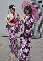 Cosplay-Cover: Yukata in red (DoKomi)