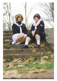 Cosplay-Cover: Sakura Kinomoto [Winteruniform]