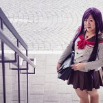 Cosplay: Rei Hino (Schuluniform)