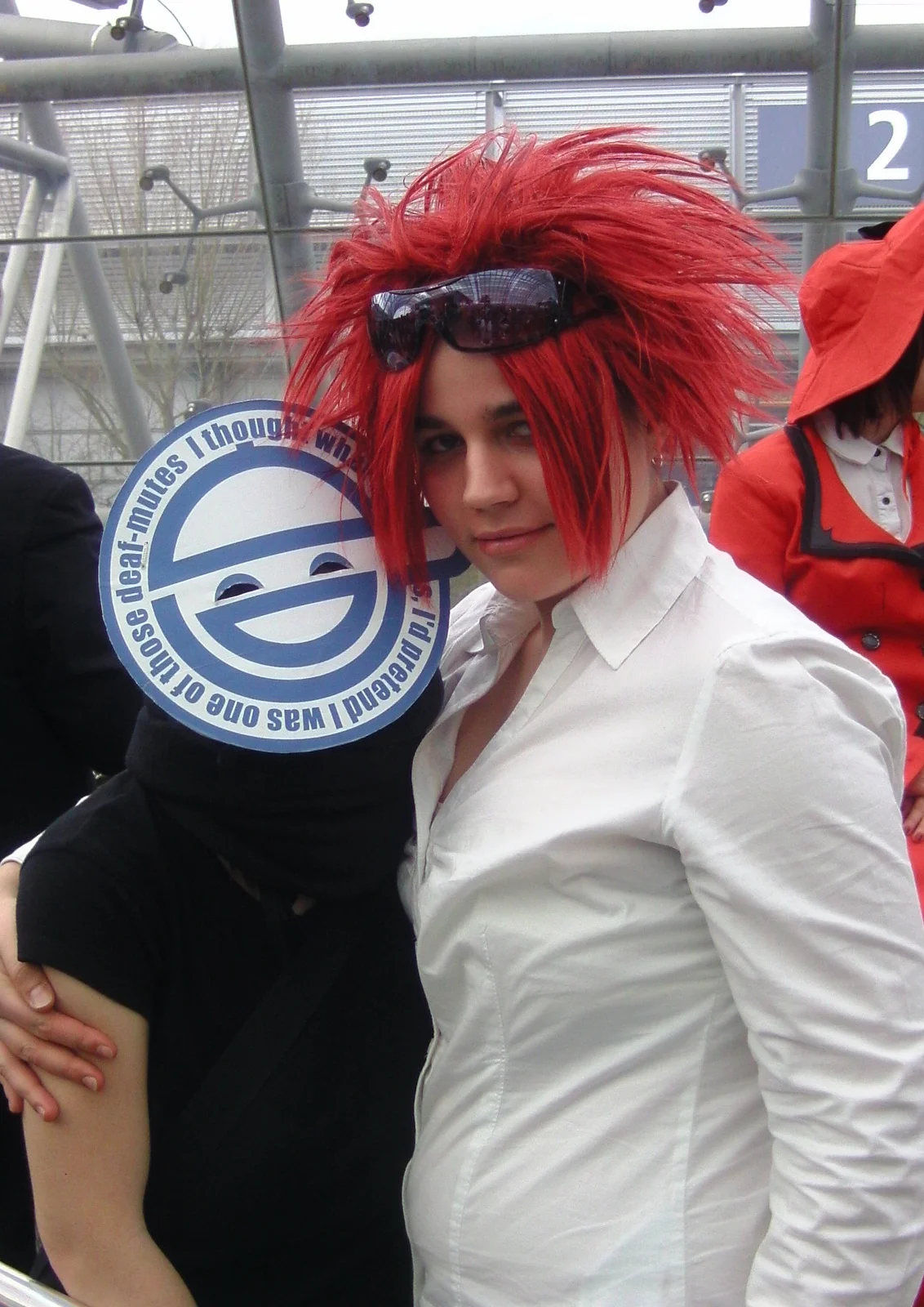 Cosplay-Cover: Laughing Man