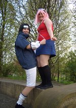 Cosplay-Cover: Sasuke Uchiha (blau)