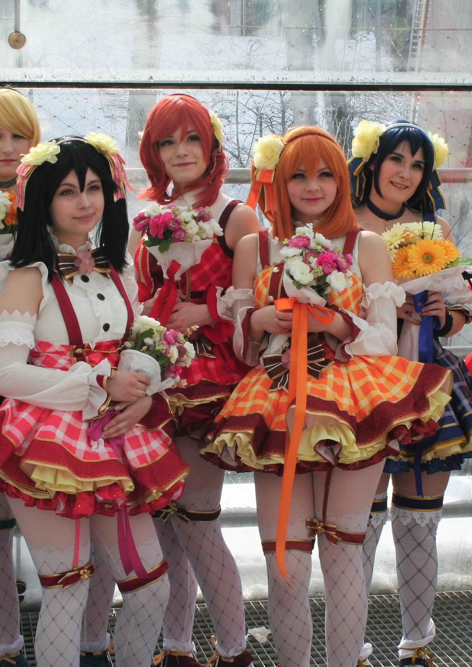 Cosplay-Cover: Umi Sonoda Flower Bouquet