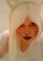 Cosplay-Cover: white Neko