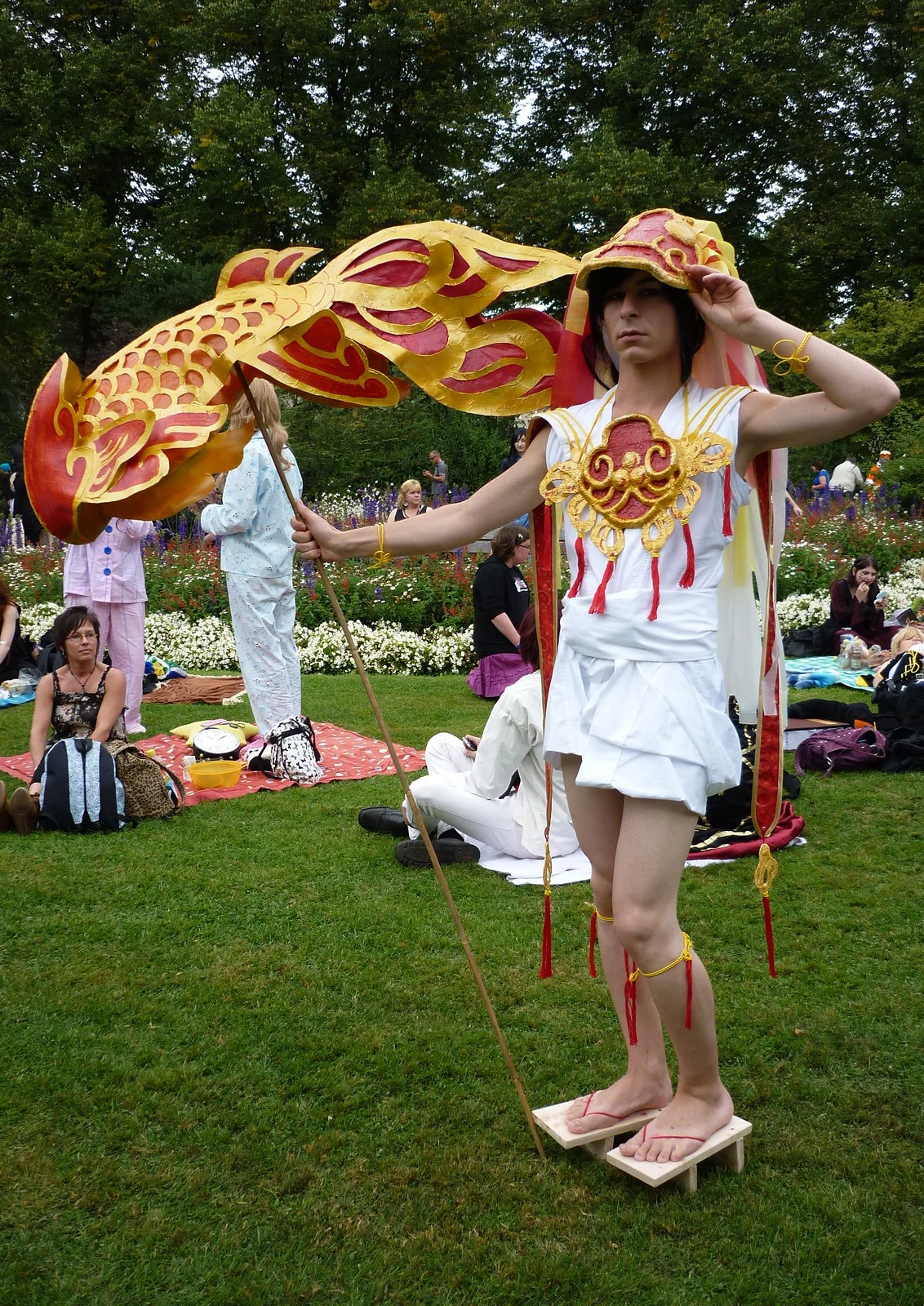 Cosplay-Cover: Shiro Yoshiwara [Goldfish Umbrella]