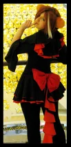 Cosplay-Cover: little black-red cloud