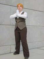 Cosplay-Cover: Edward Elric (Conqueror of Shamballa-Version)