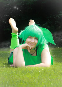 Cosplay-Cover: Chikorita Gijinka