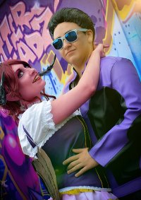 Cosplay-Cover: Johnny Gat [Saint's Row - Gat out of Hell)