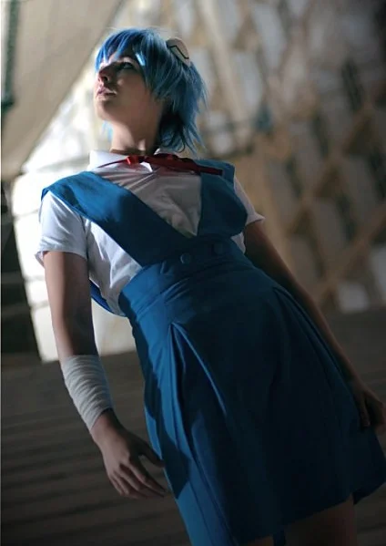 Cosplay-Cover: Ayanami Rei Schuluniform