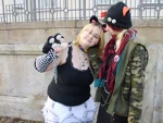 Cosplay-Cover: Black-white-catgirl