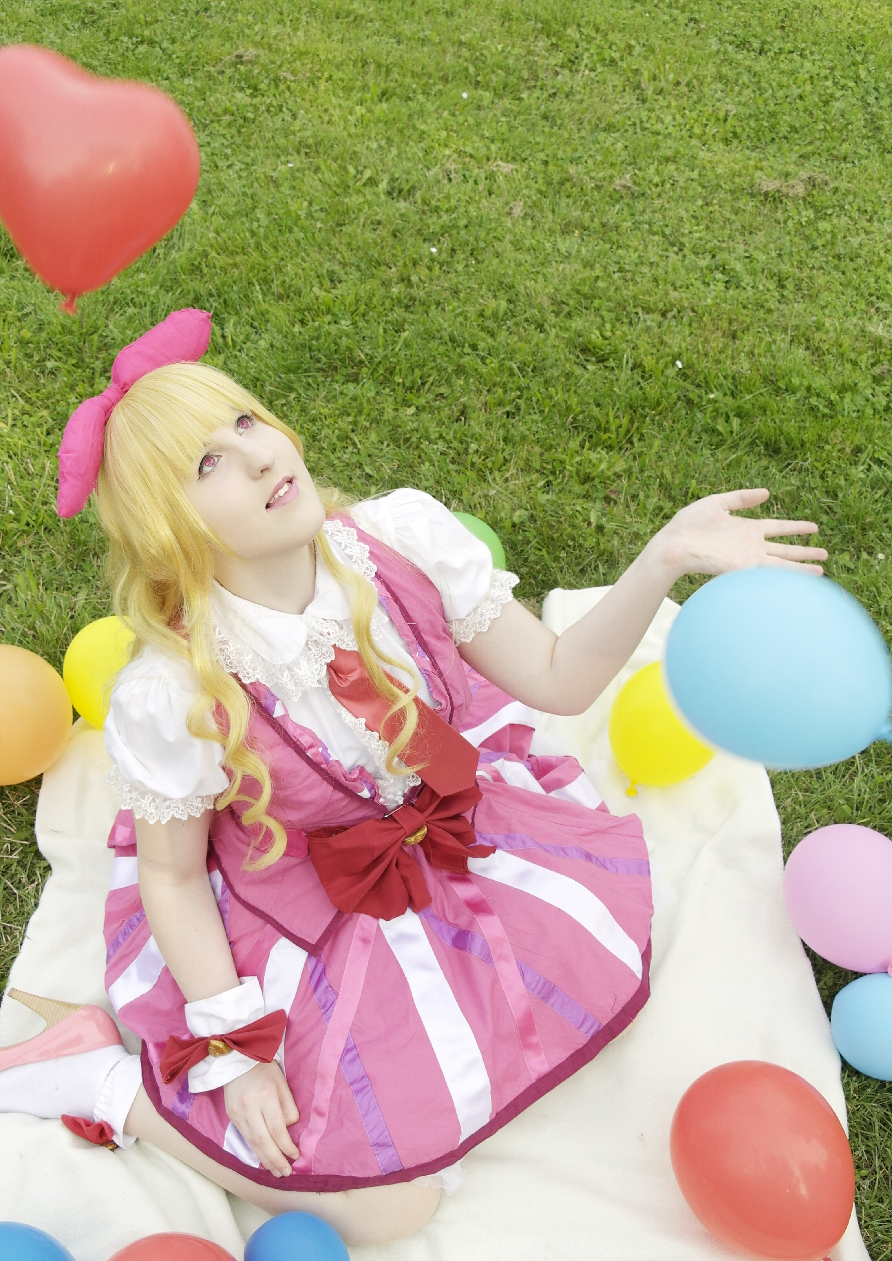 Cosplay-Cover: Ichigo Hoshimiya [First Idol Dress]