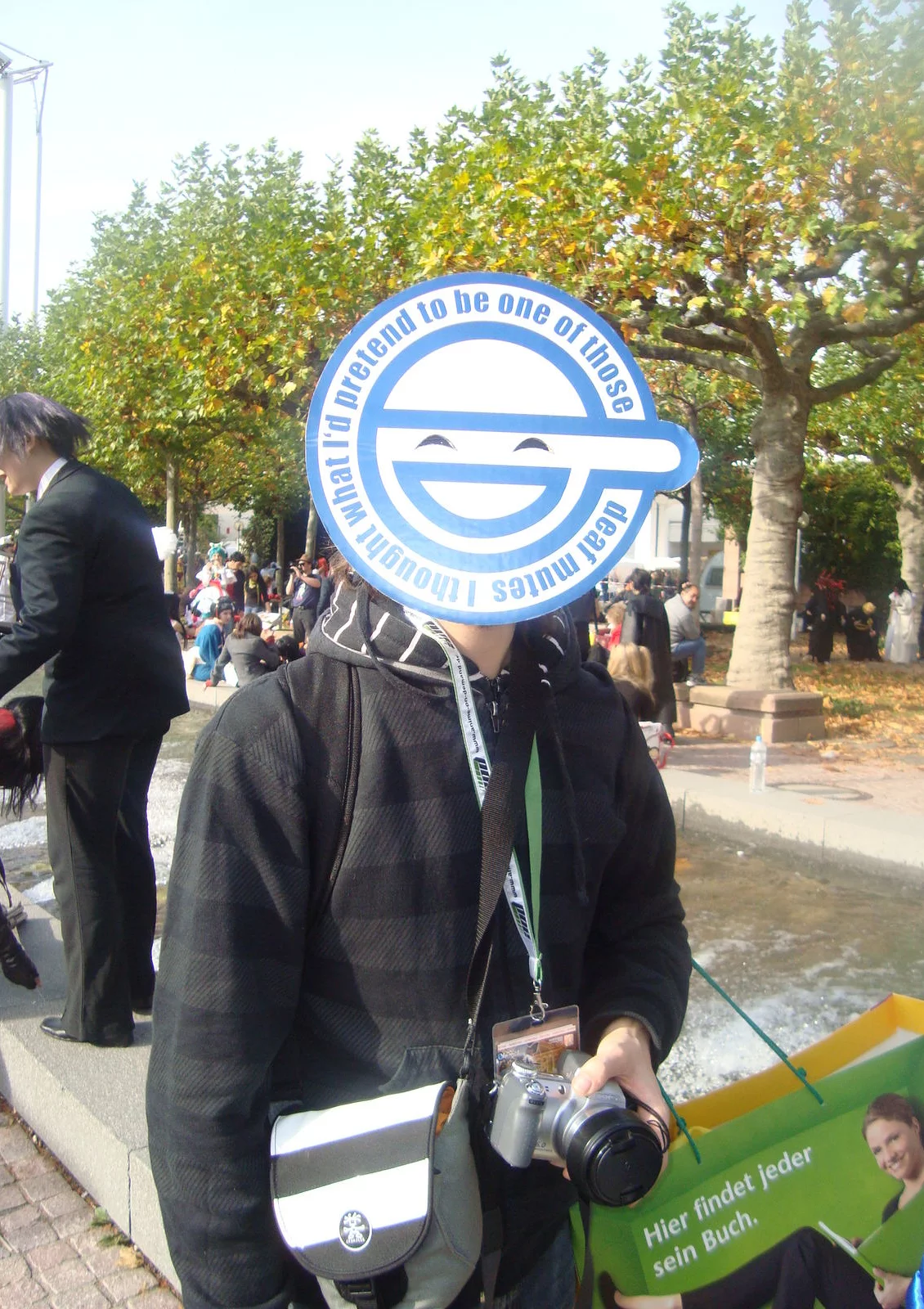 Cosplay-Cover: the laughing man