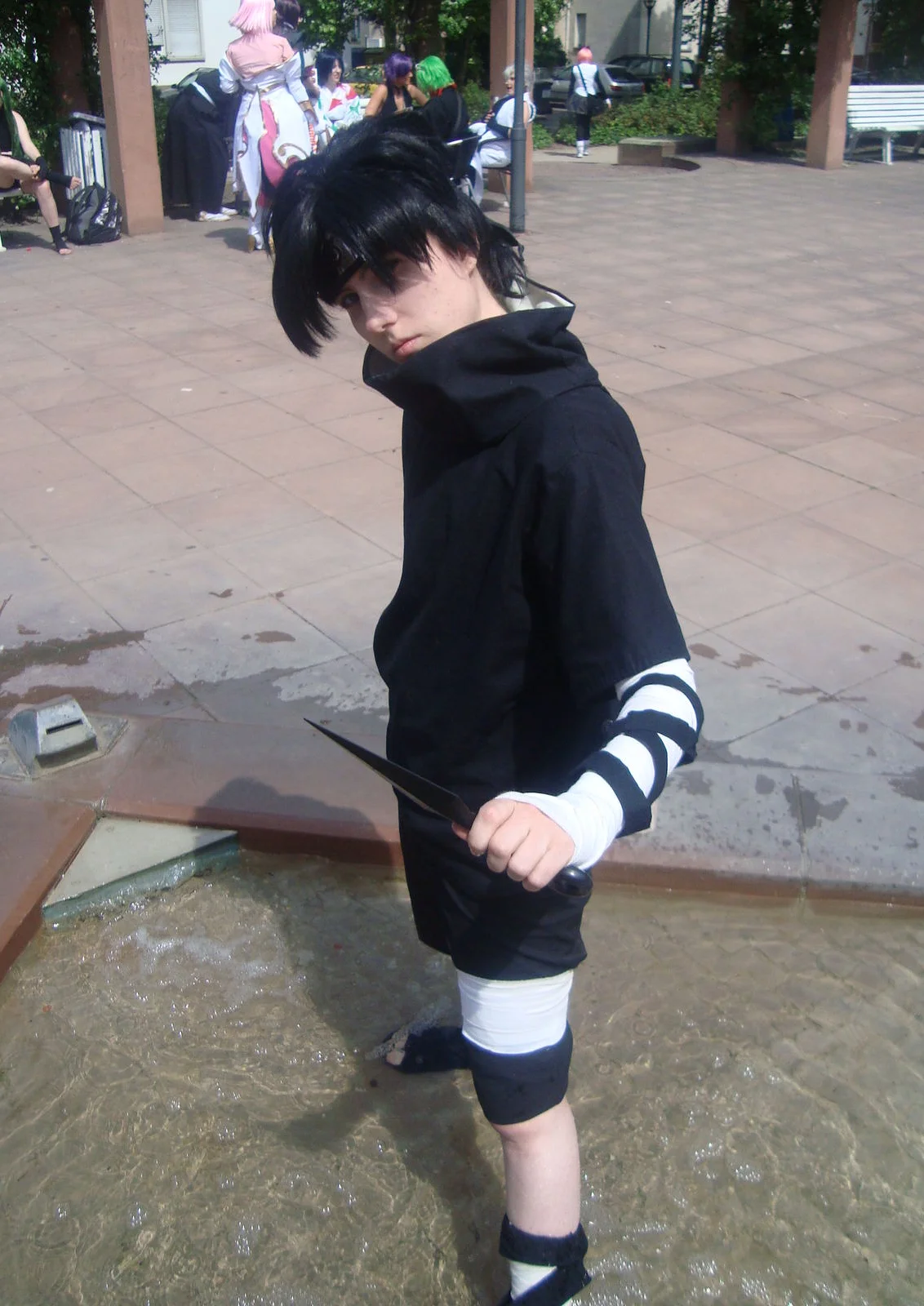 Cosplay-Cover: Uchiha Sasuke  [Black Basic ] [old]