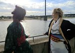 Cosplay-Cover: Okita Souji [spontane Yukataversion] (Hakuouki)