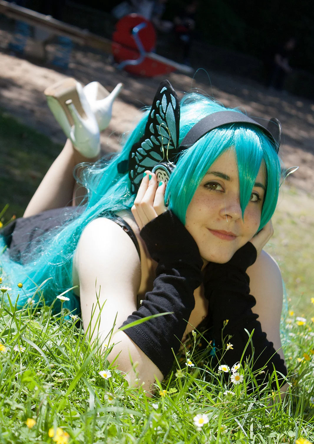 Cosplay-Cover: Miku Hatsune [Magnet]