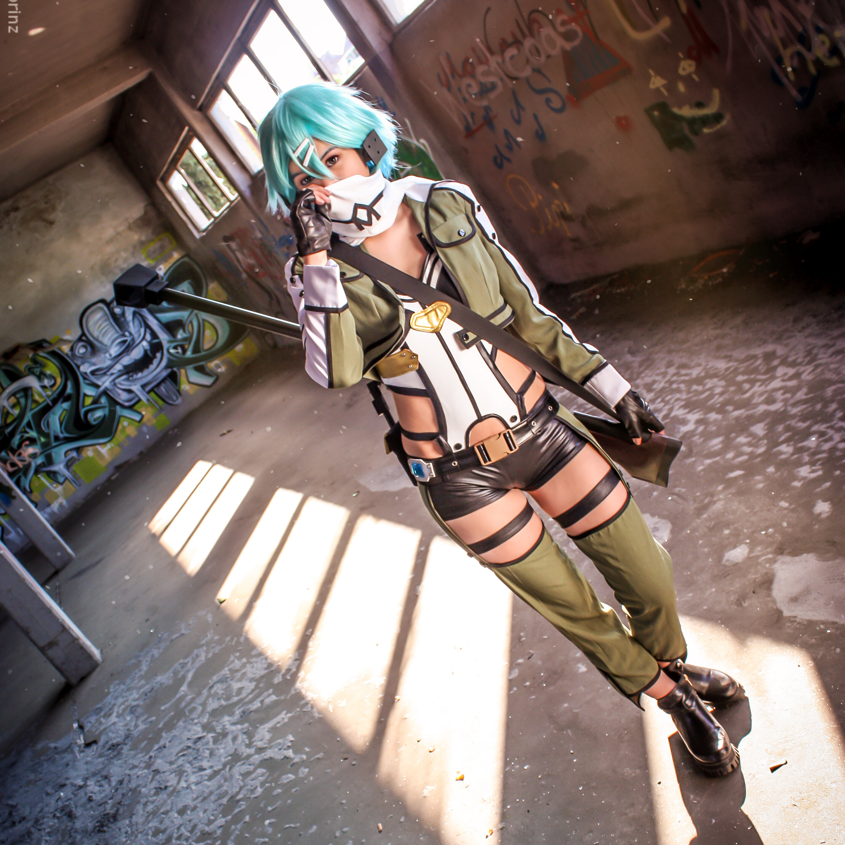 Cosplay: Asada Shino ~GGO avatar Vers.~