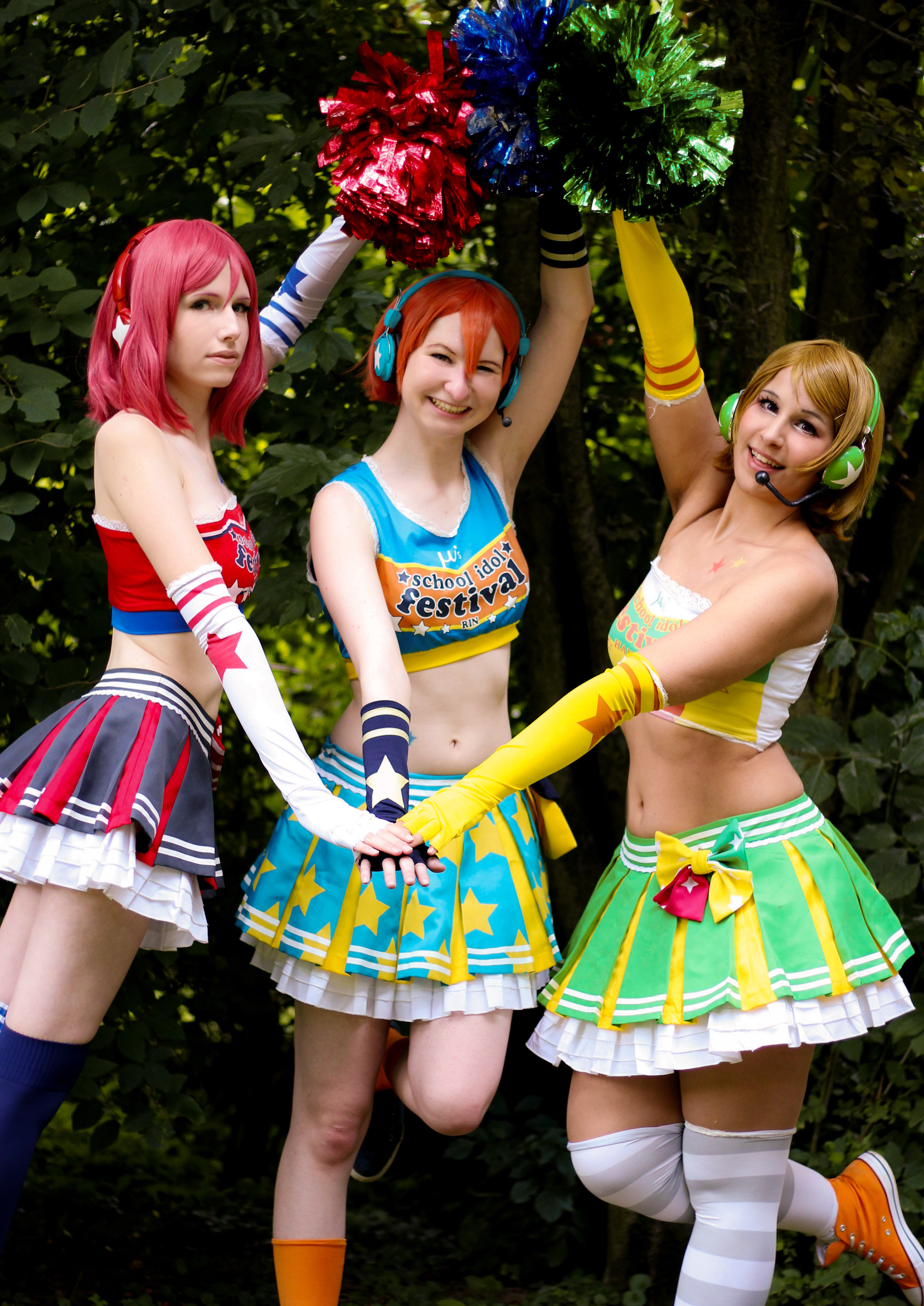 Cosplay-Cover: Rin Hoshizora » Cheerleader ✰