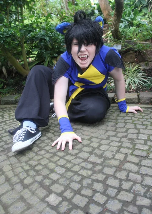 Cosplay-Cover: Luxio Gijinka